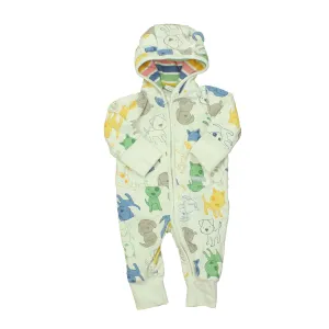 Polarn O. Pyret Boys White | Multi | Dogs Long Sleeve Outfit