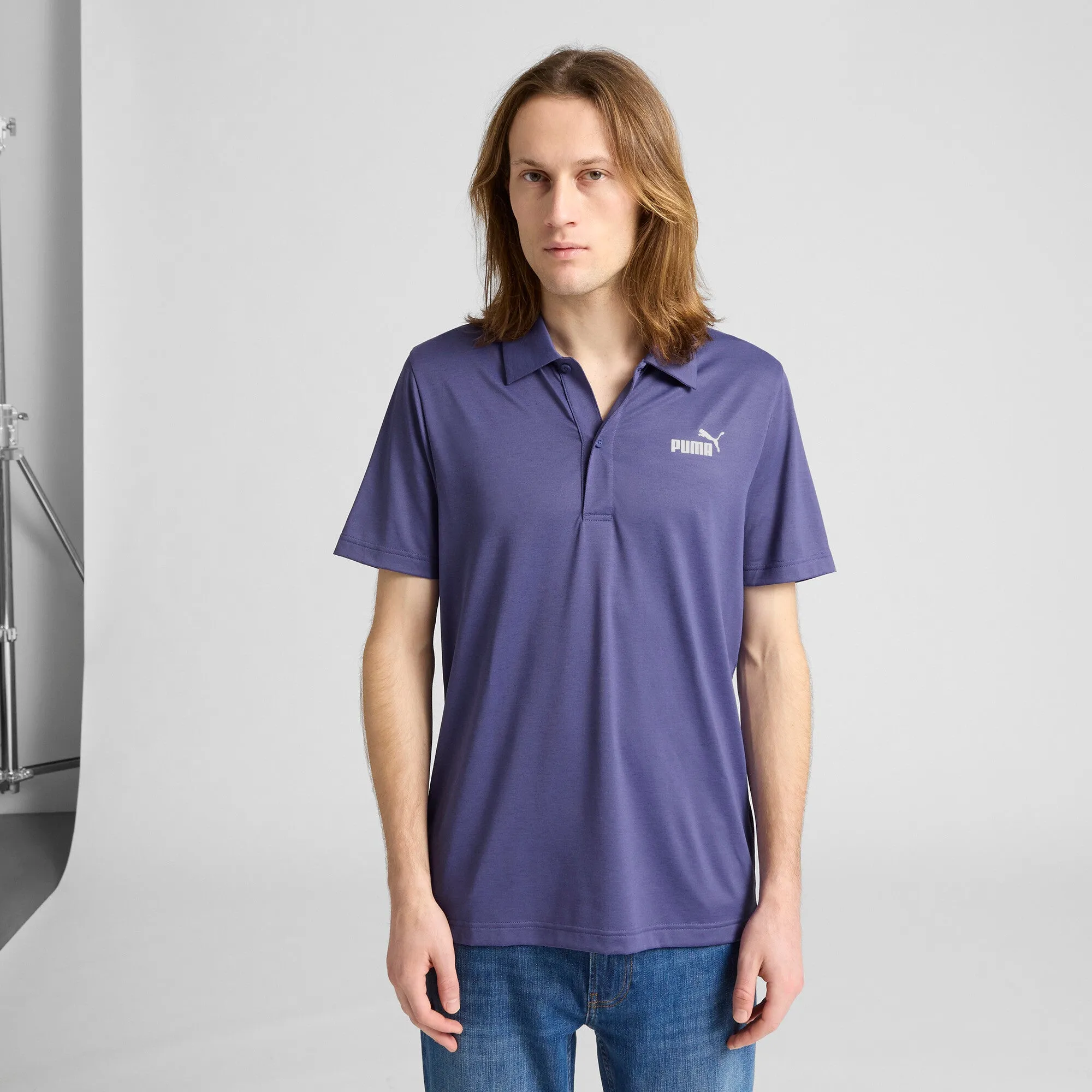 PUMA Men's ESS All In Polo Shirt