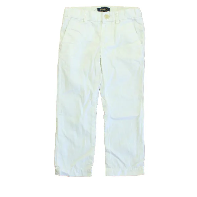 Ralph Lauren Boys White Pants