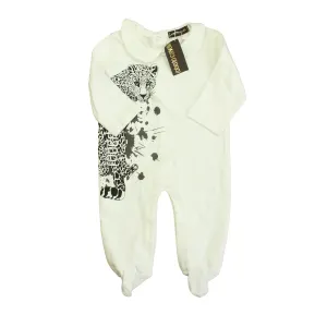 Roberto Cavalli Boys White | Black Cheetah Long Sleeve Outfit