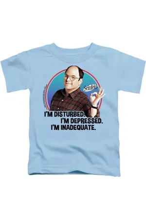 Seinfeld George All Short Sleeve Toddler Tee / T-Shirt