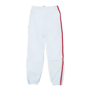 SIDE STRIPE WHITE BLUE TRACK PANTS