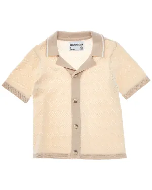 Sovereign Code Stanley AOP Stretch Button-Up Shirt