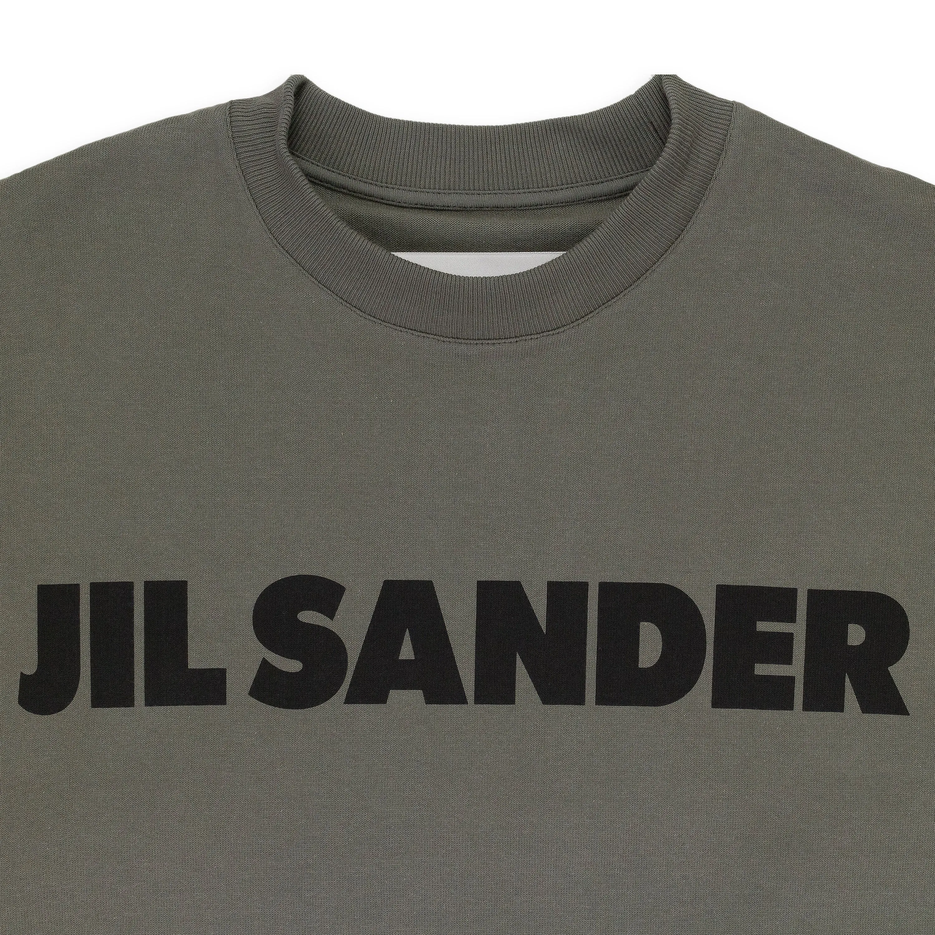 SS LOGO CHEST PRINT OLIVE T-SHIRT
