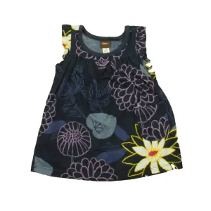 Tea Girls Navy Floral Dress