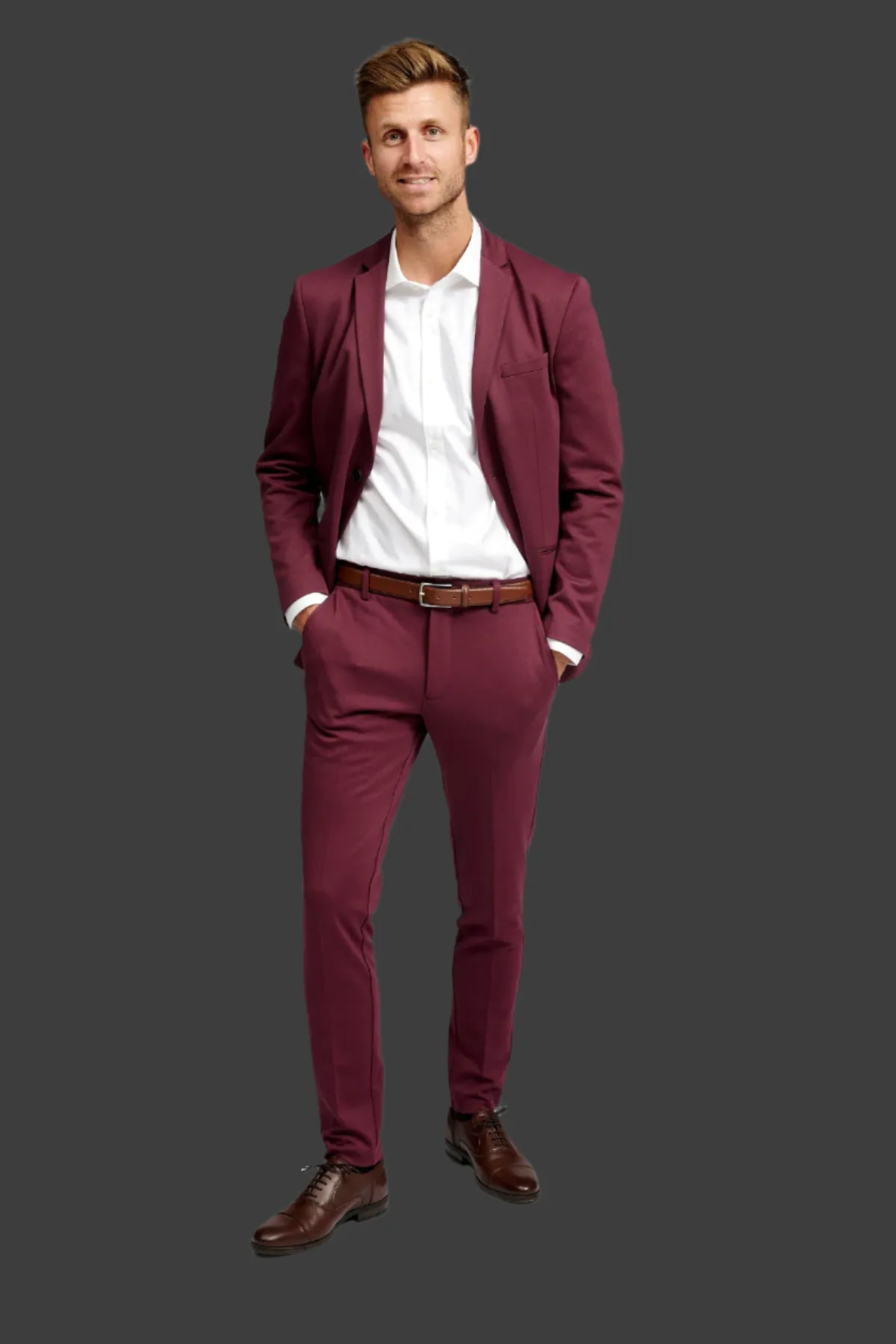 The Original Performance Suit (Burgundy) - Package Deal