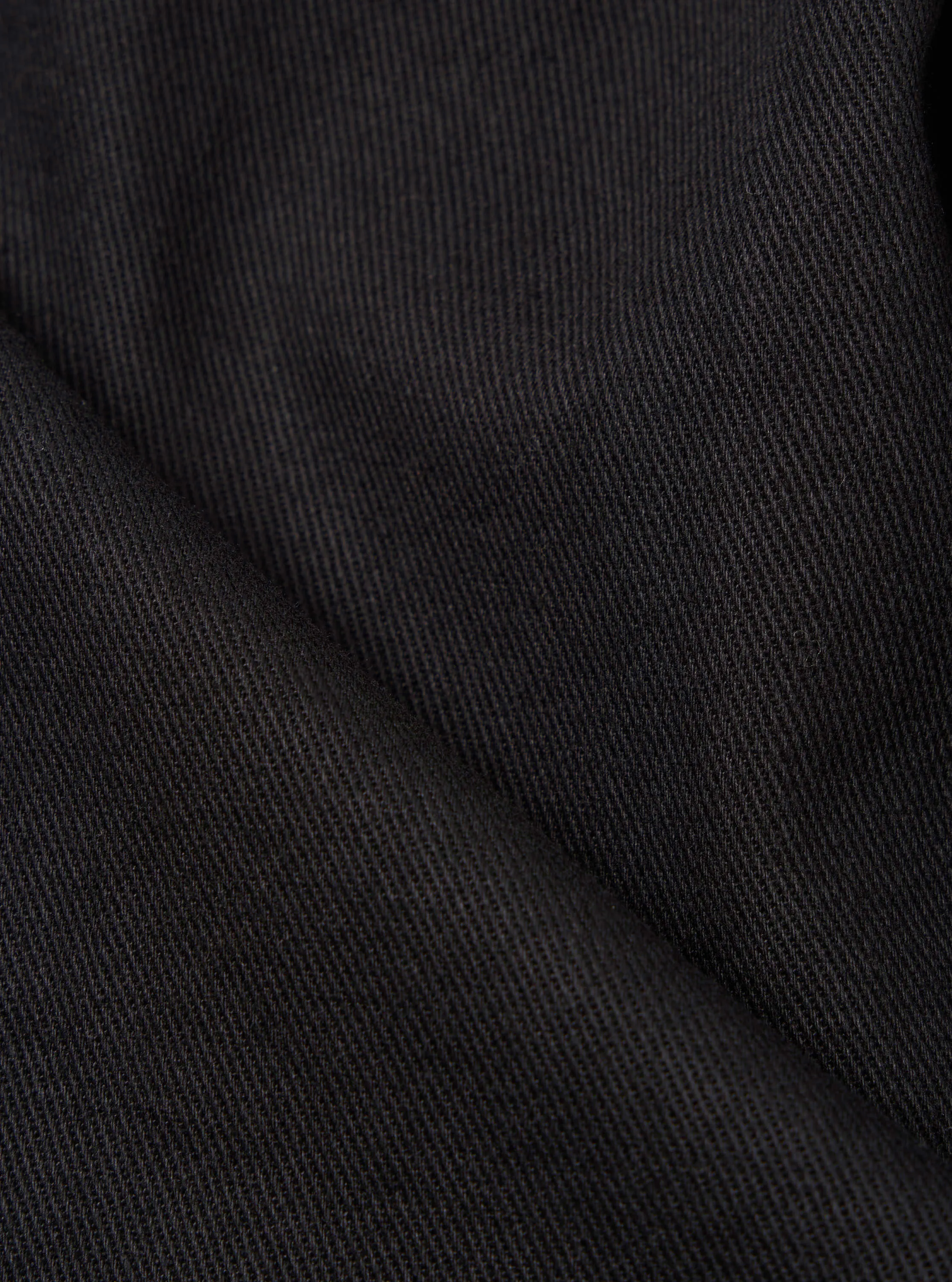 Universal Works Bakers Jacket in Black Twill