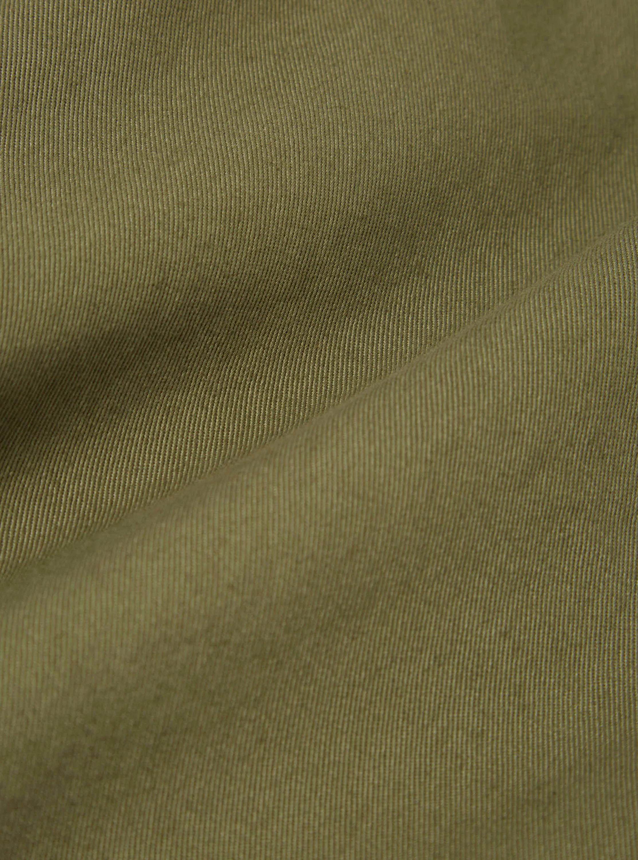 Universal Works Bakers Jacket in Light Olive Twill