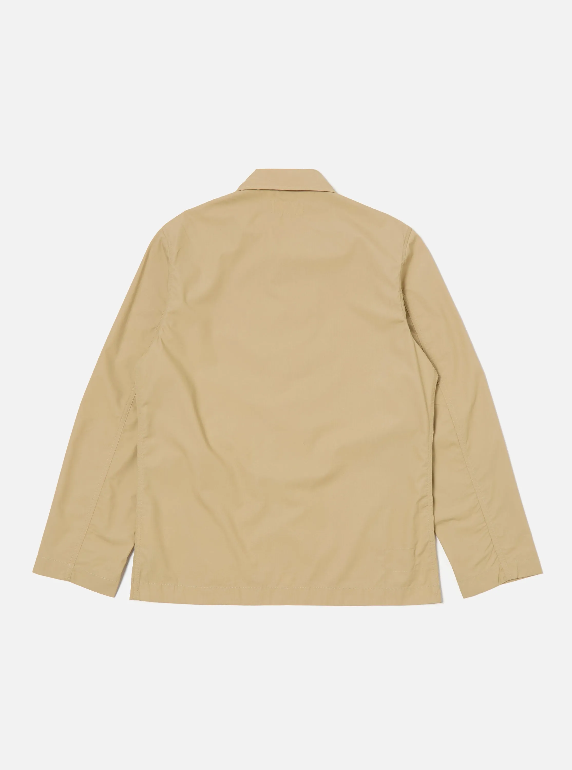 Universal Works Bakers Jacket in Sand Recycled Polytech