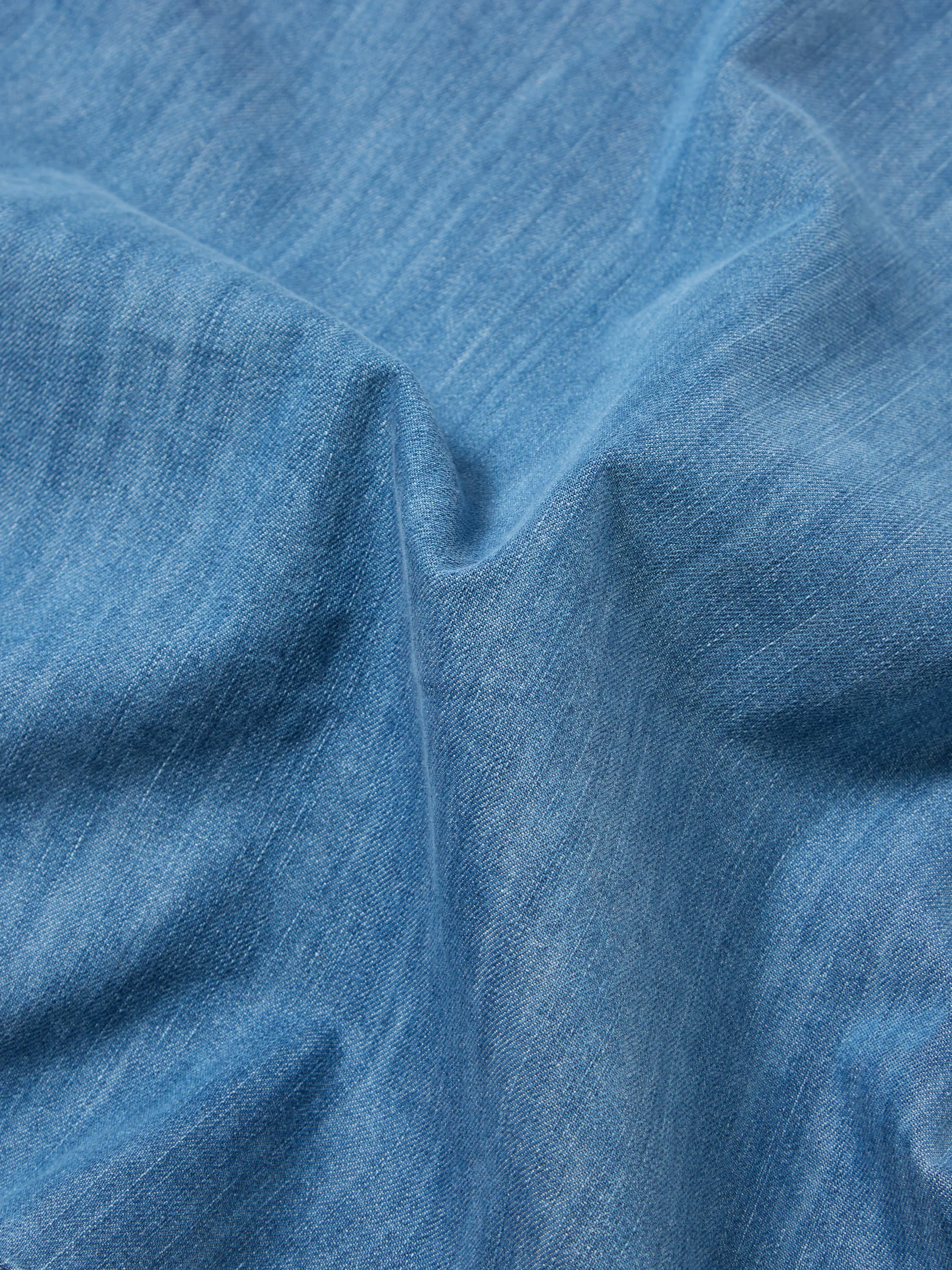 Universal Works Beach Short in Indigo 9oz Organic Denim