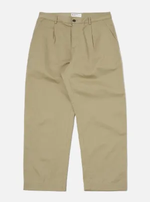 Universal Works Duke Pant in Stone Twill