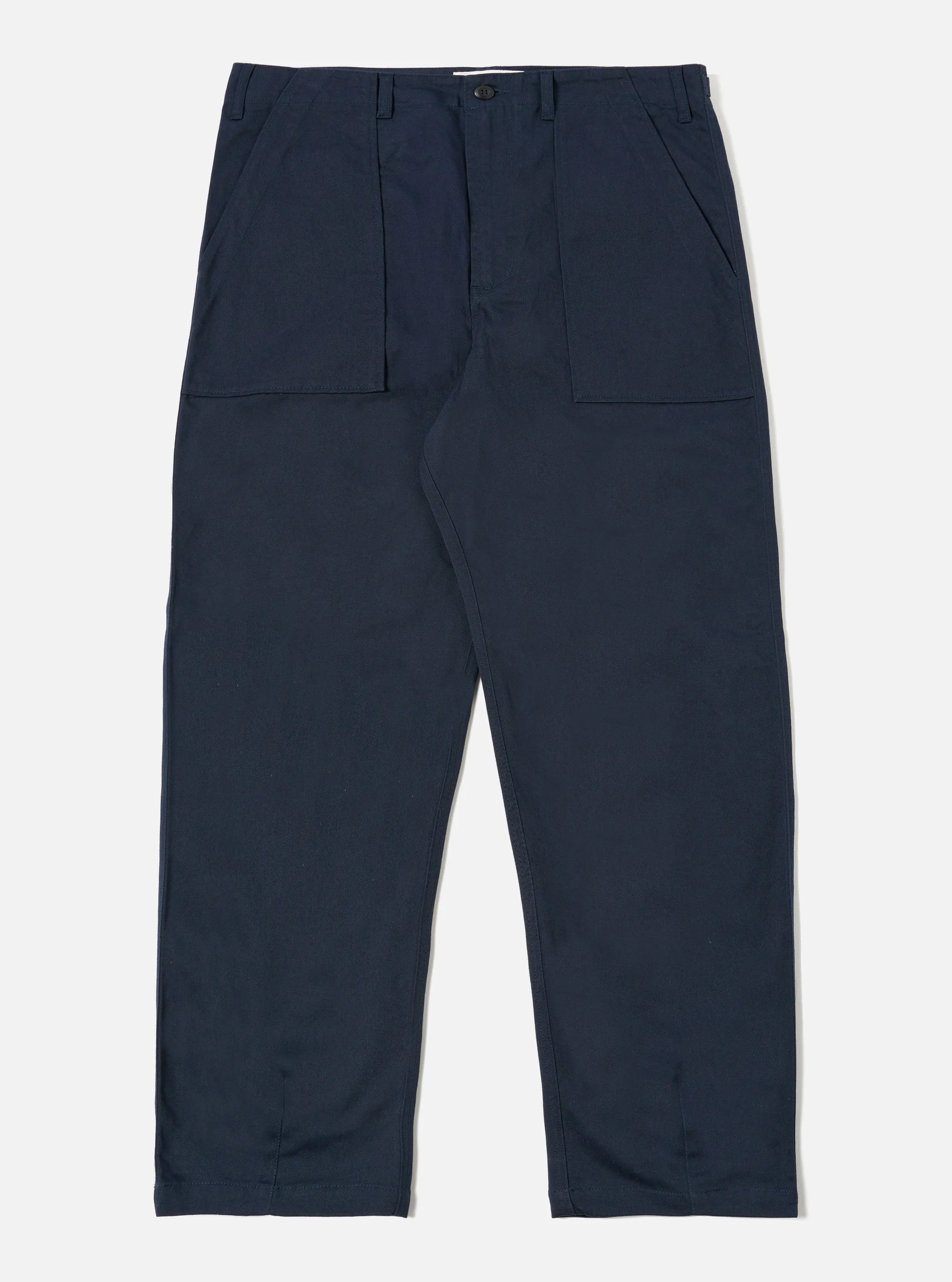 Universal Works Fatigue Pant in Navy Twill