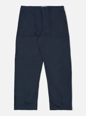 Universal Works Fatigue Pant in Navy Twill