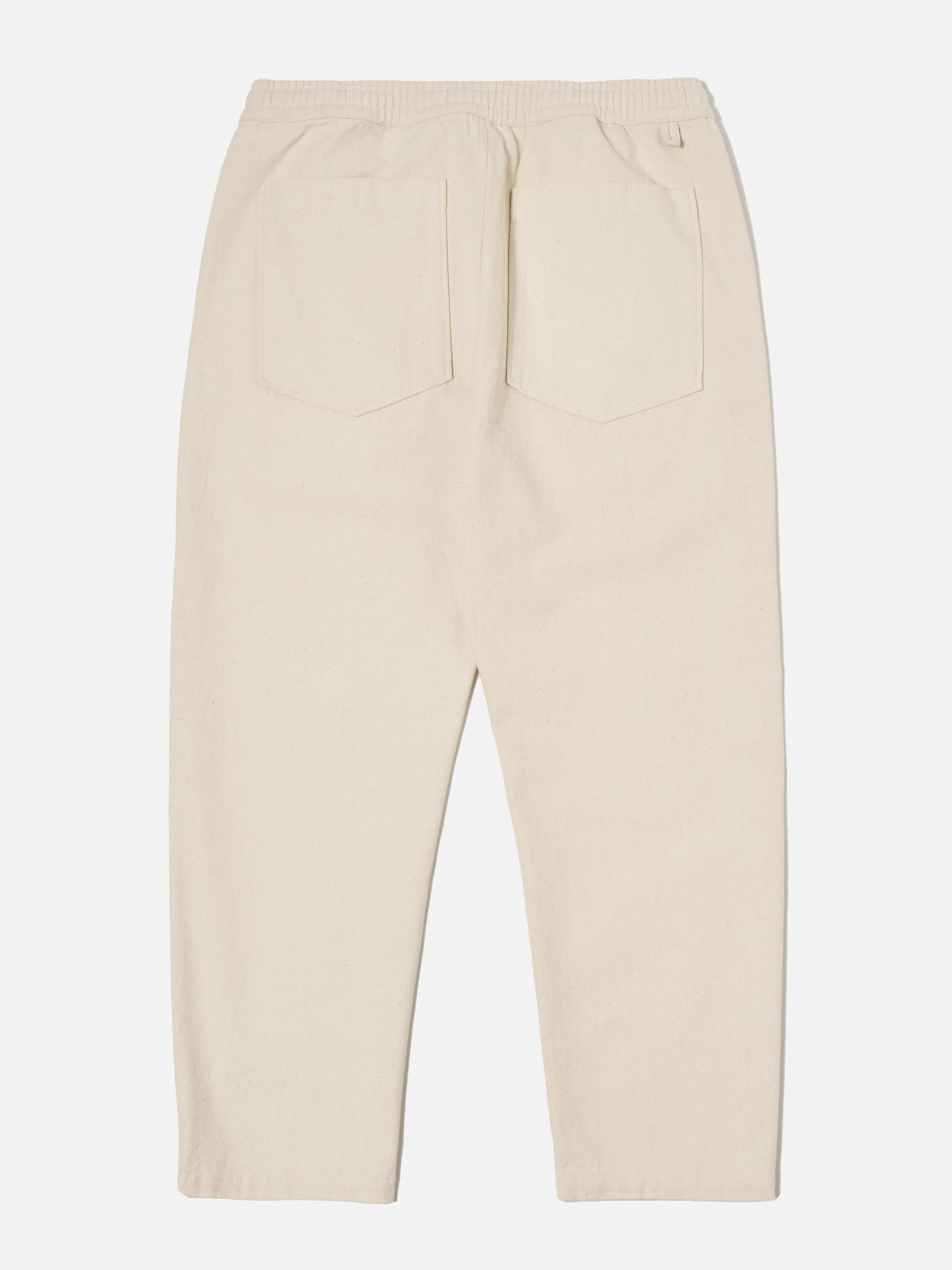 Universal Works Hi Water Trouser in Ecru Recycled Cotton