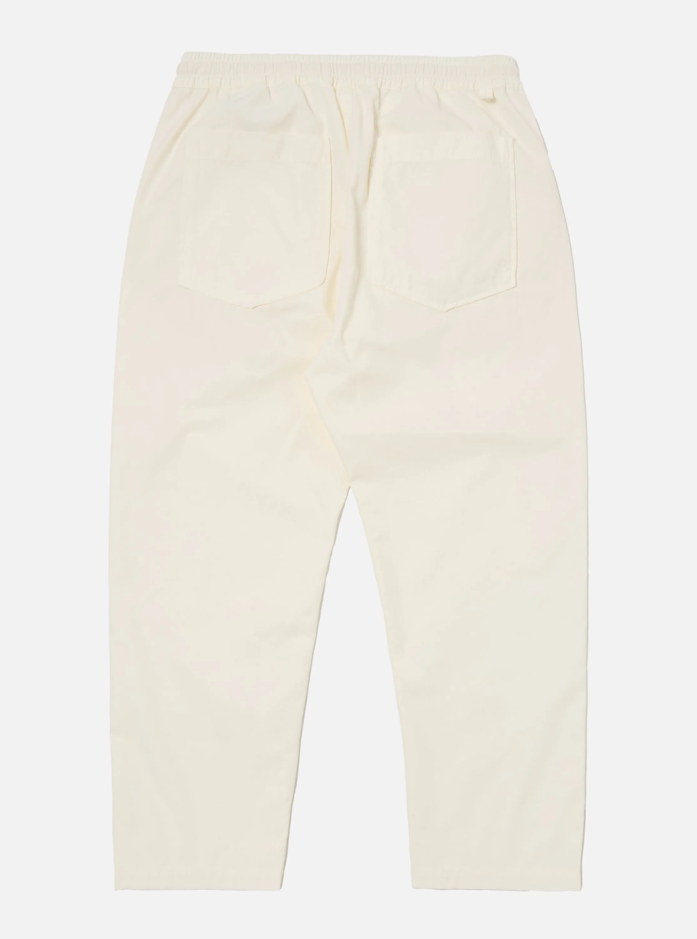 Universal Works Hi Water Trouser in Ecru Summer Canvas