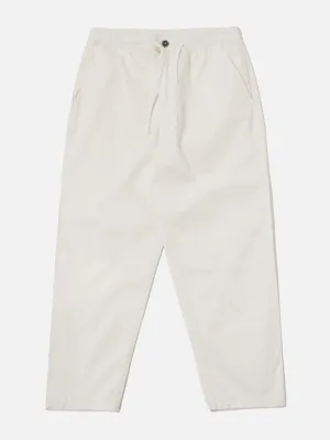Universal Works Hi Water Trouser in Ecru Twill