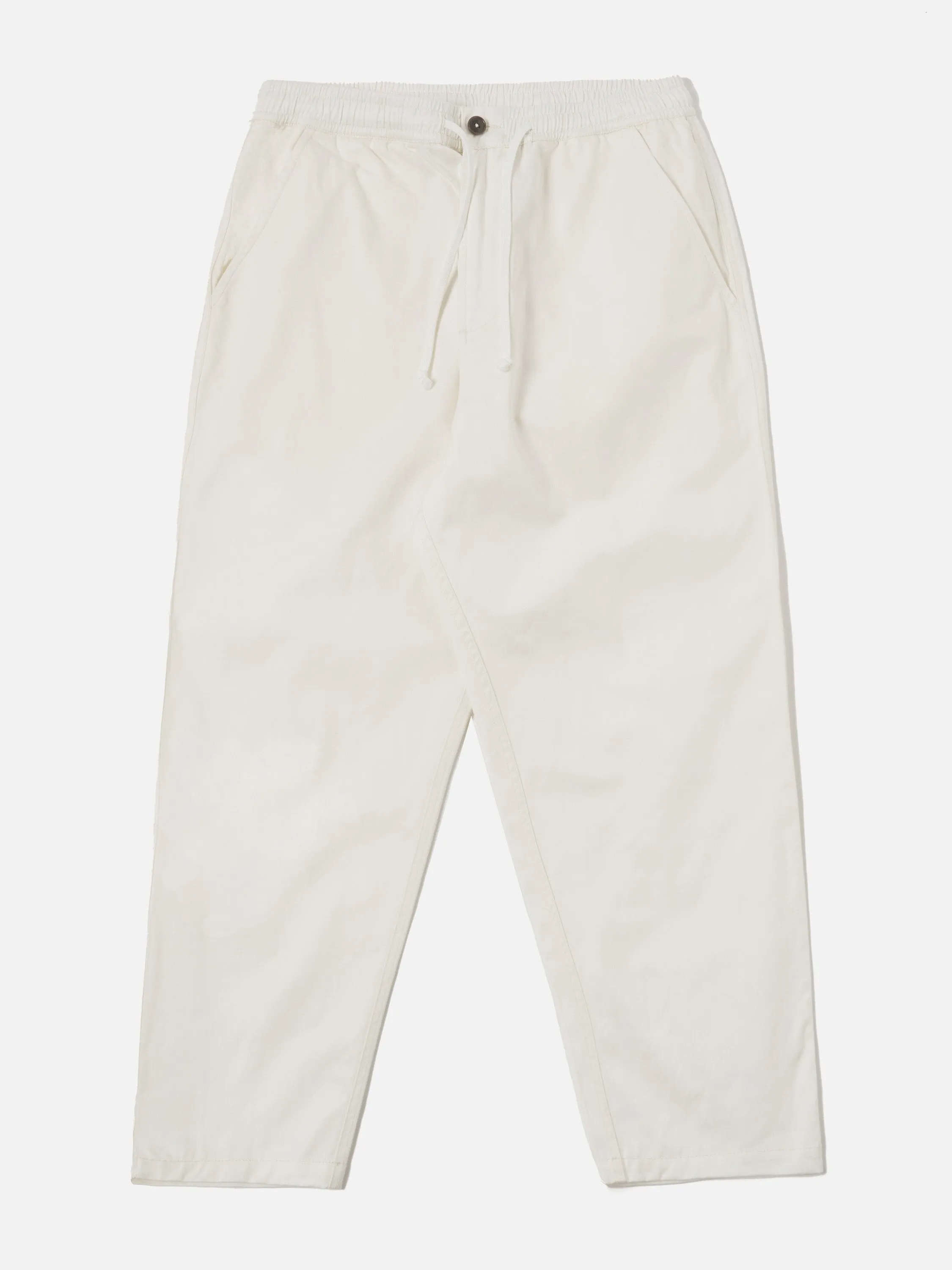 Universal Works Hi Water Trouser in Ecru Twill