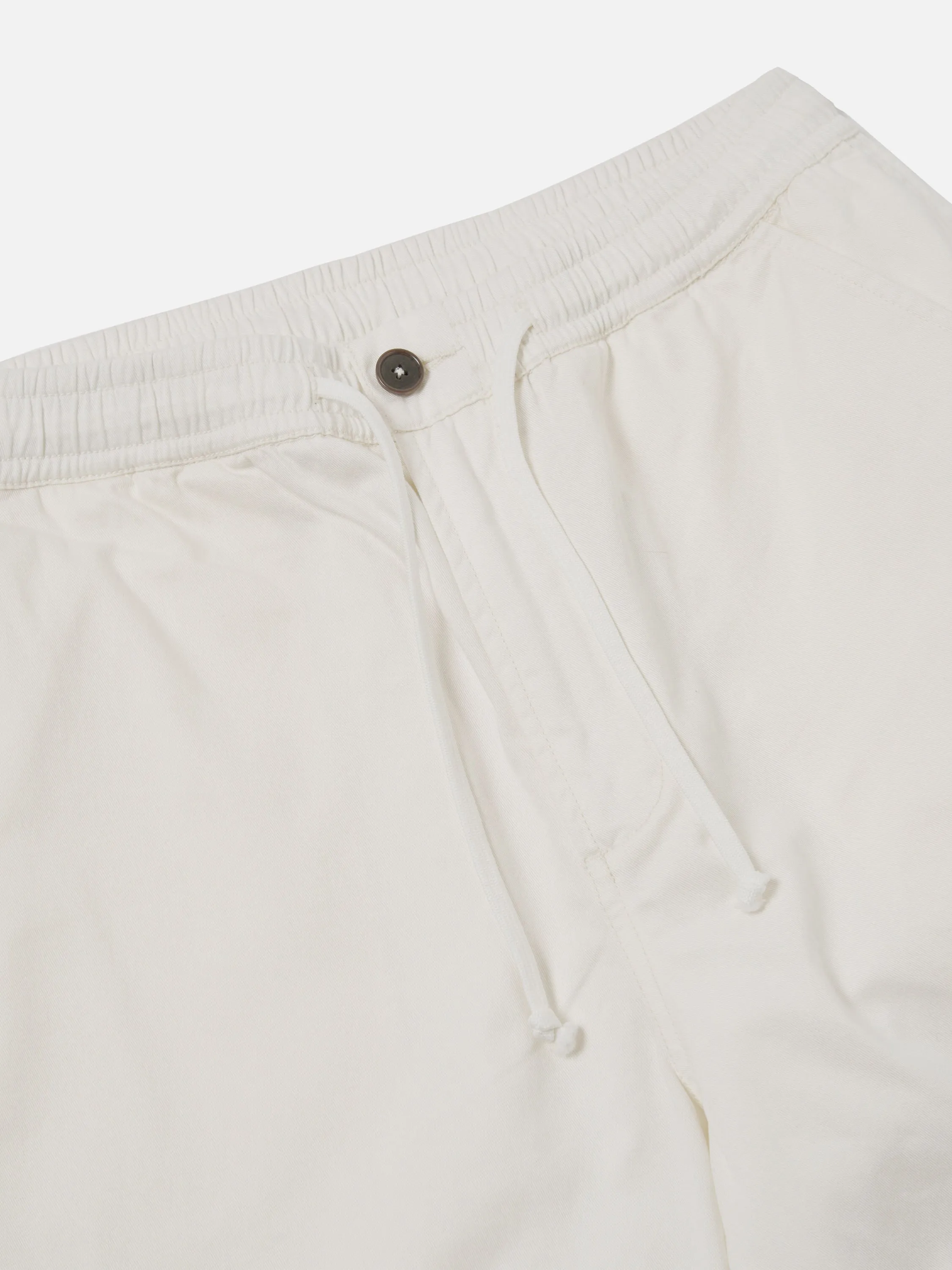 Universal Works Hi Water Trouser in Ecru Twill