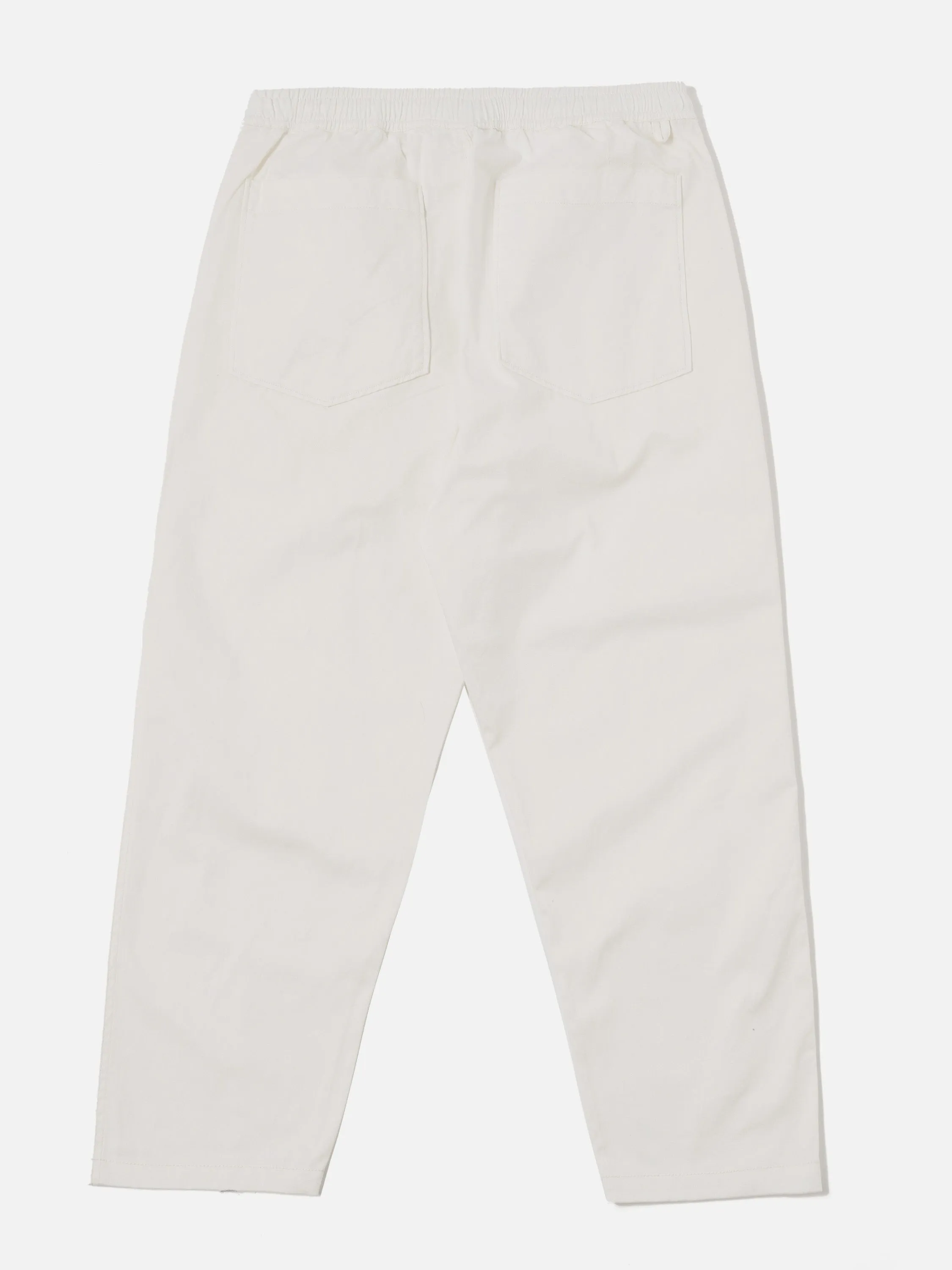 Universal Works Hi Water Trouser in Ecru Twill