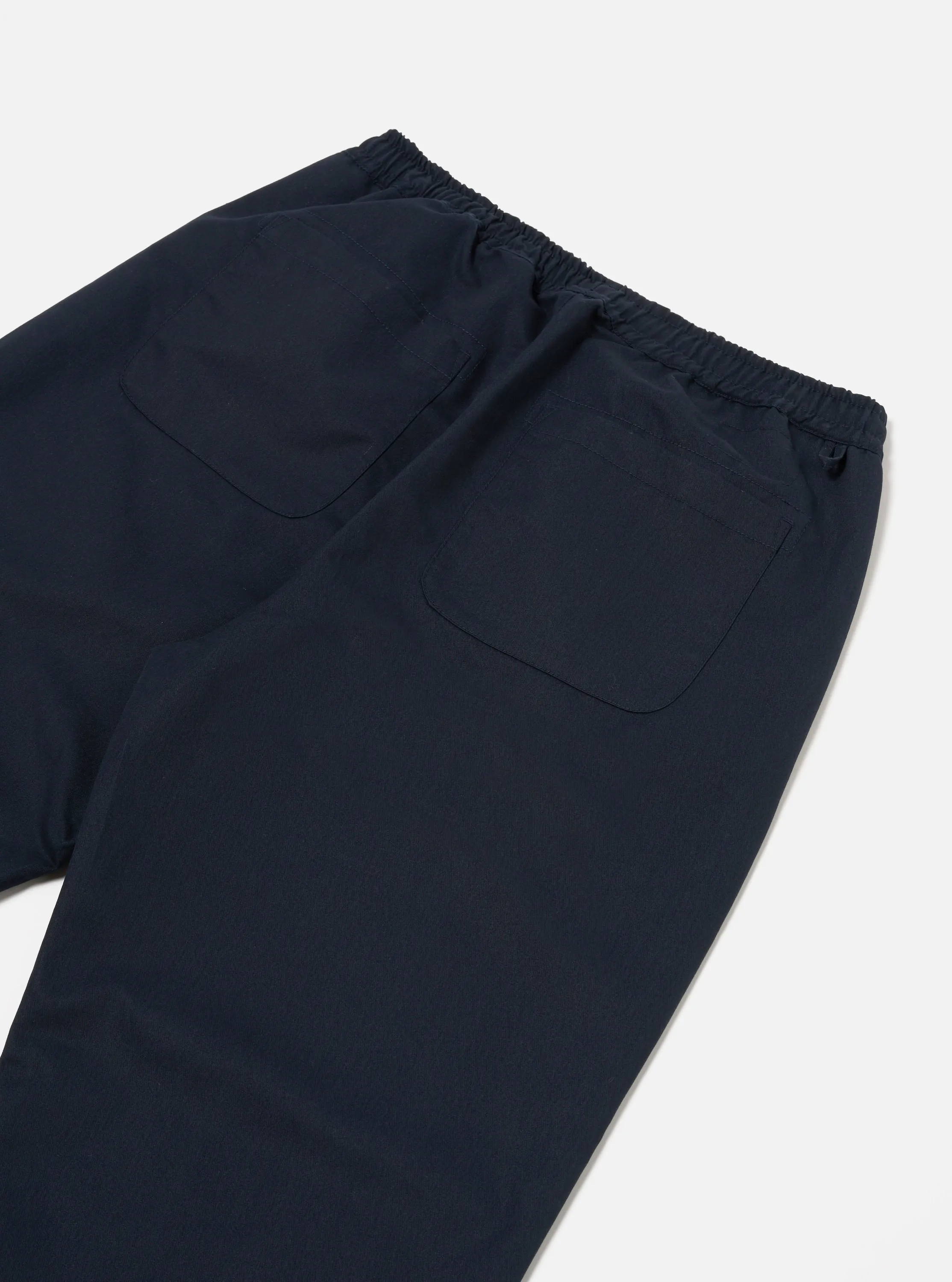 Universal Works Judo Pant in Navy Brushed Polytech