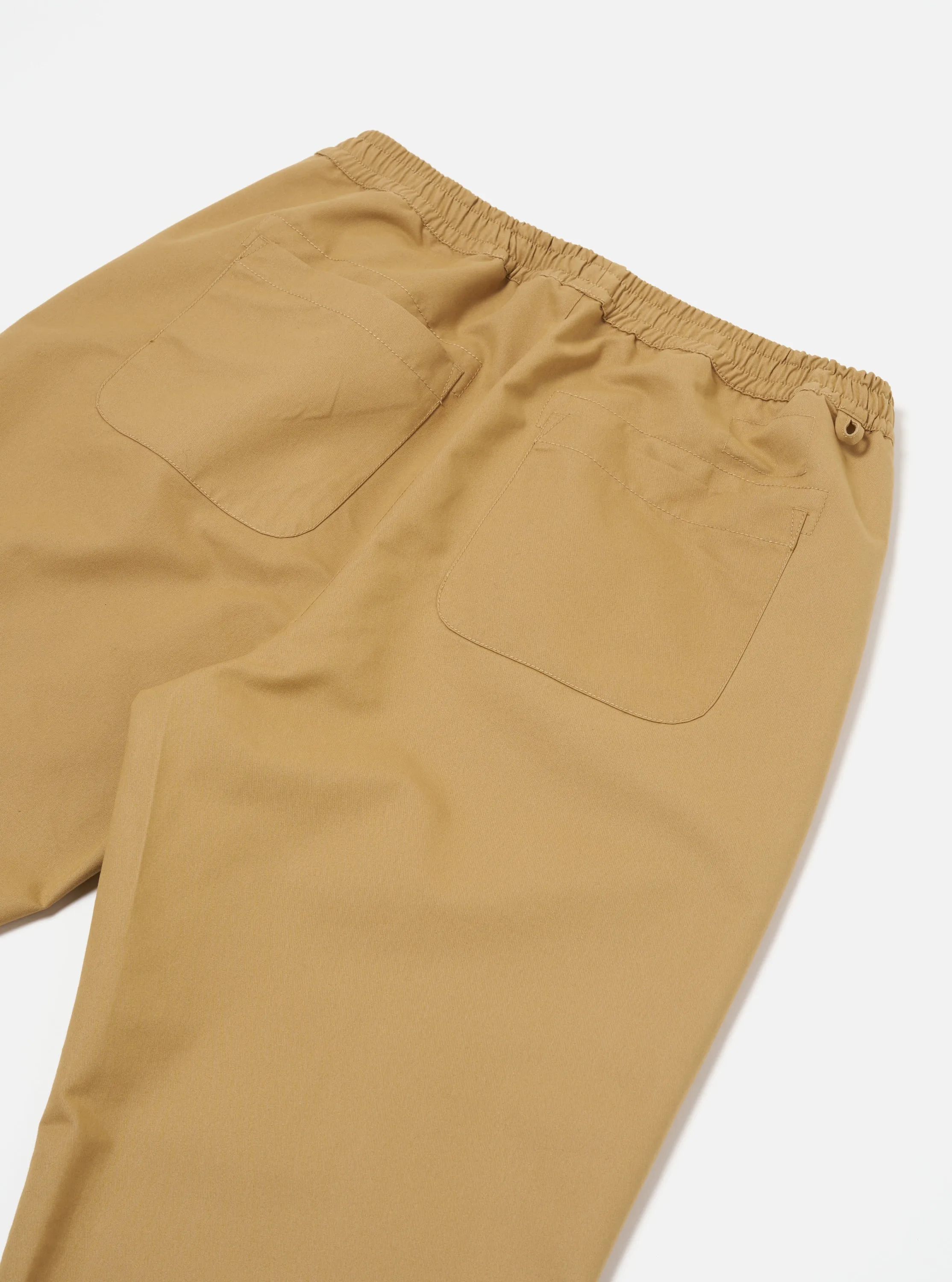 Universal Works Judo Pant in Sand Brushed Polytech