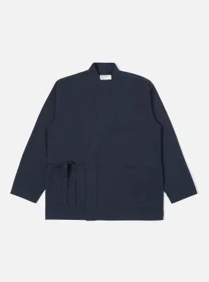 Universal Works Kyoto Work Jacket in Navy Twill