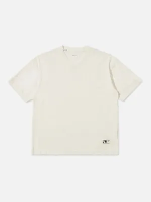 Universal Works Loose Tee in Ecru Single Jersey