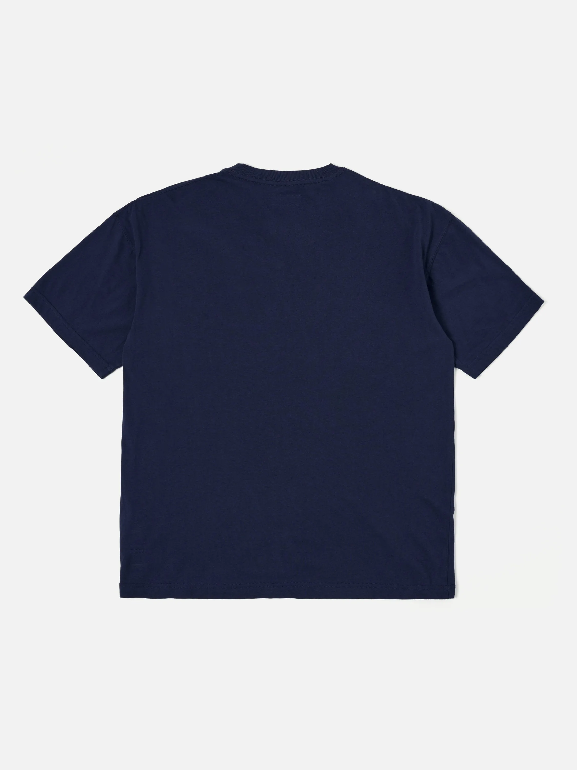 Universal Works Loose Tee in Navy Single Jersey