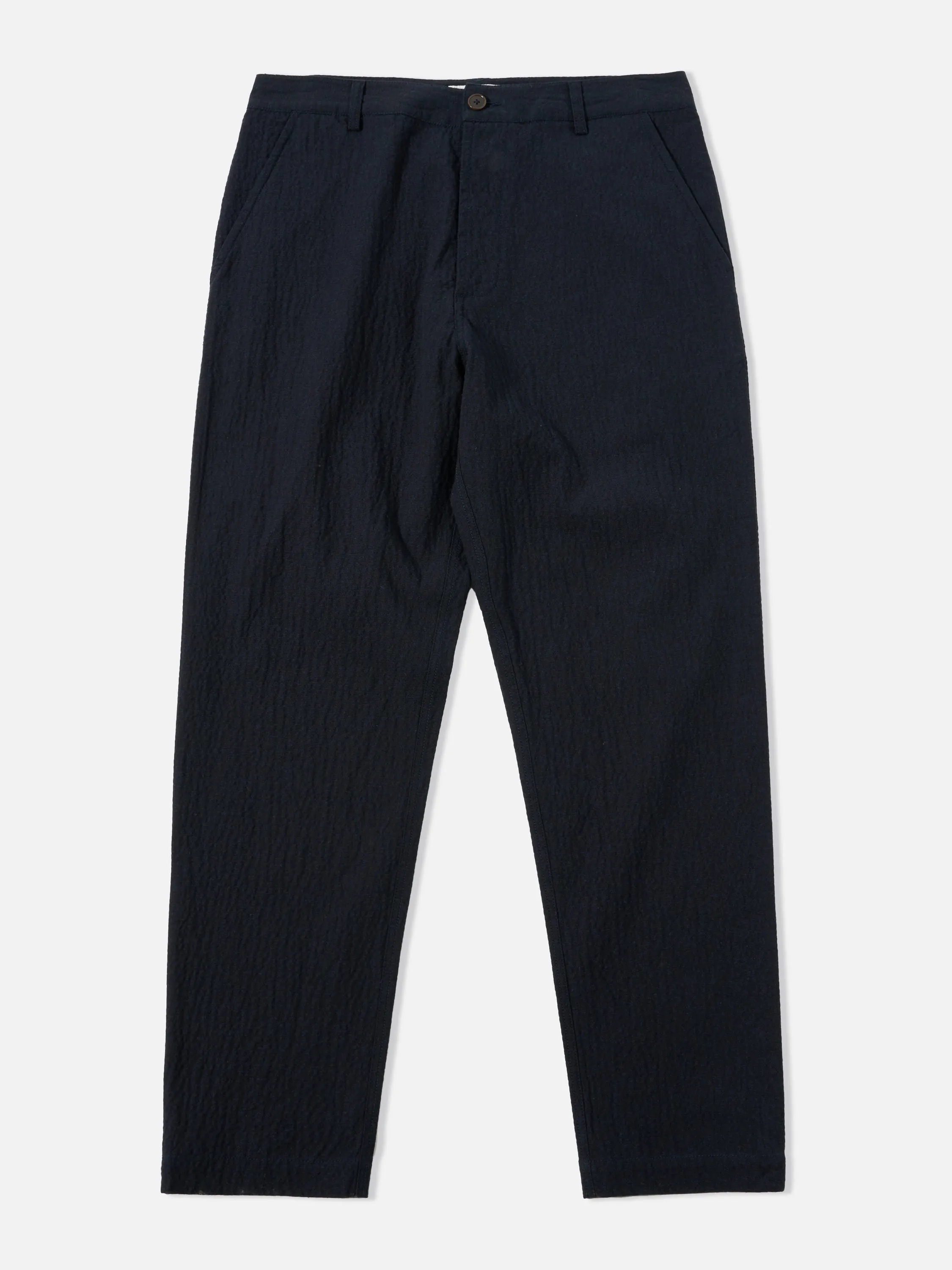 Universal Works Military Chino in Dark Navy Ospina Cotton