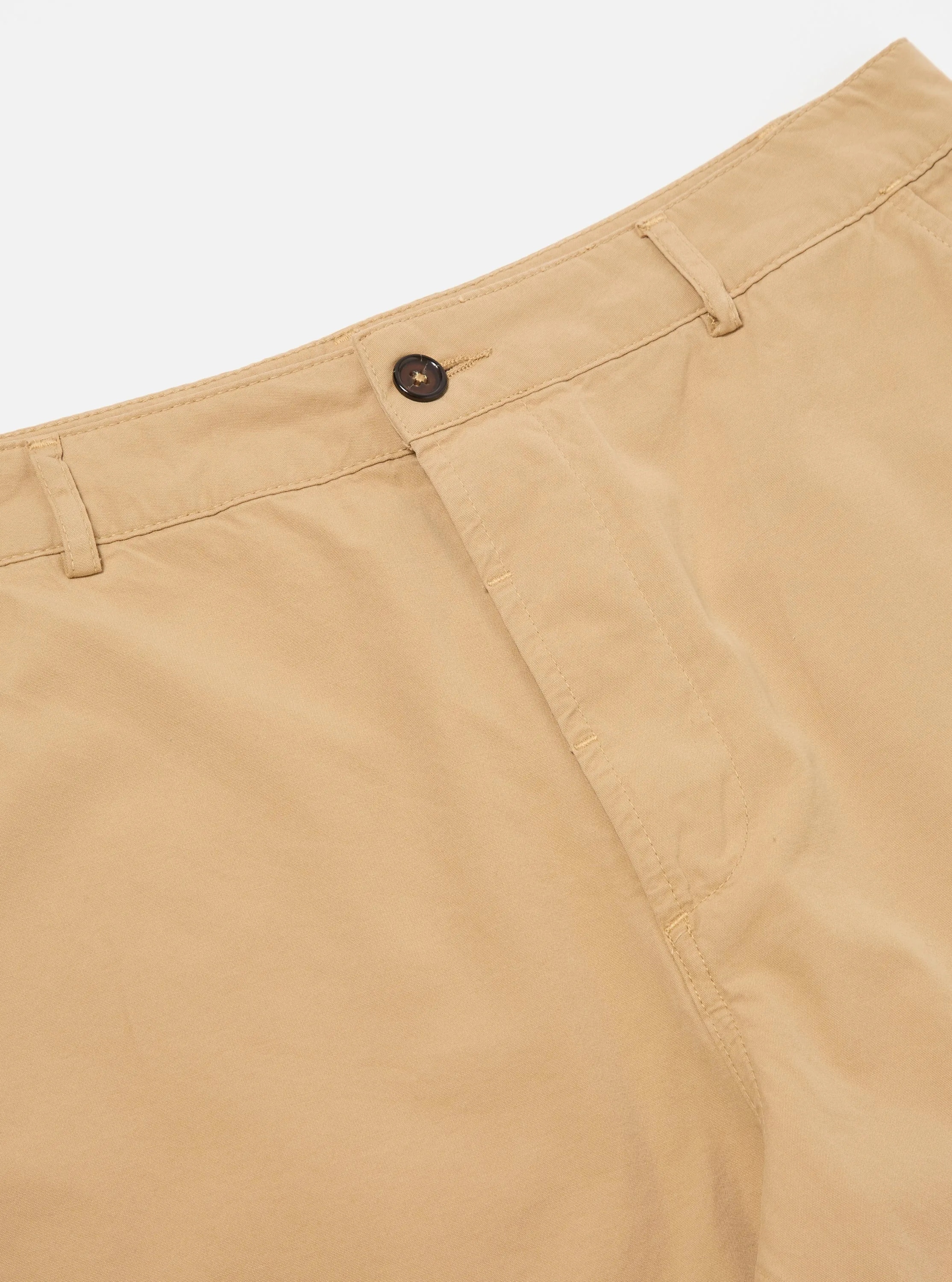 Universal Works Military Chino in Dark Sand Summer Canvas