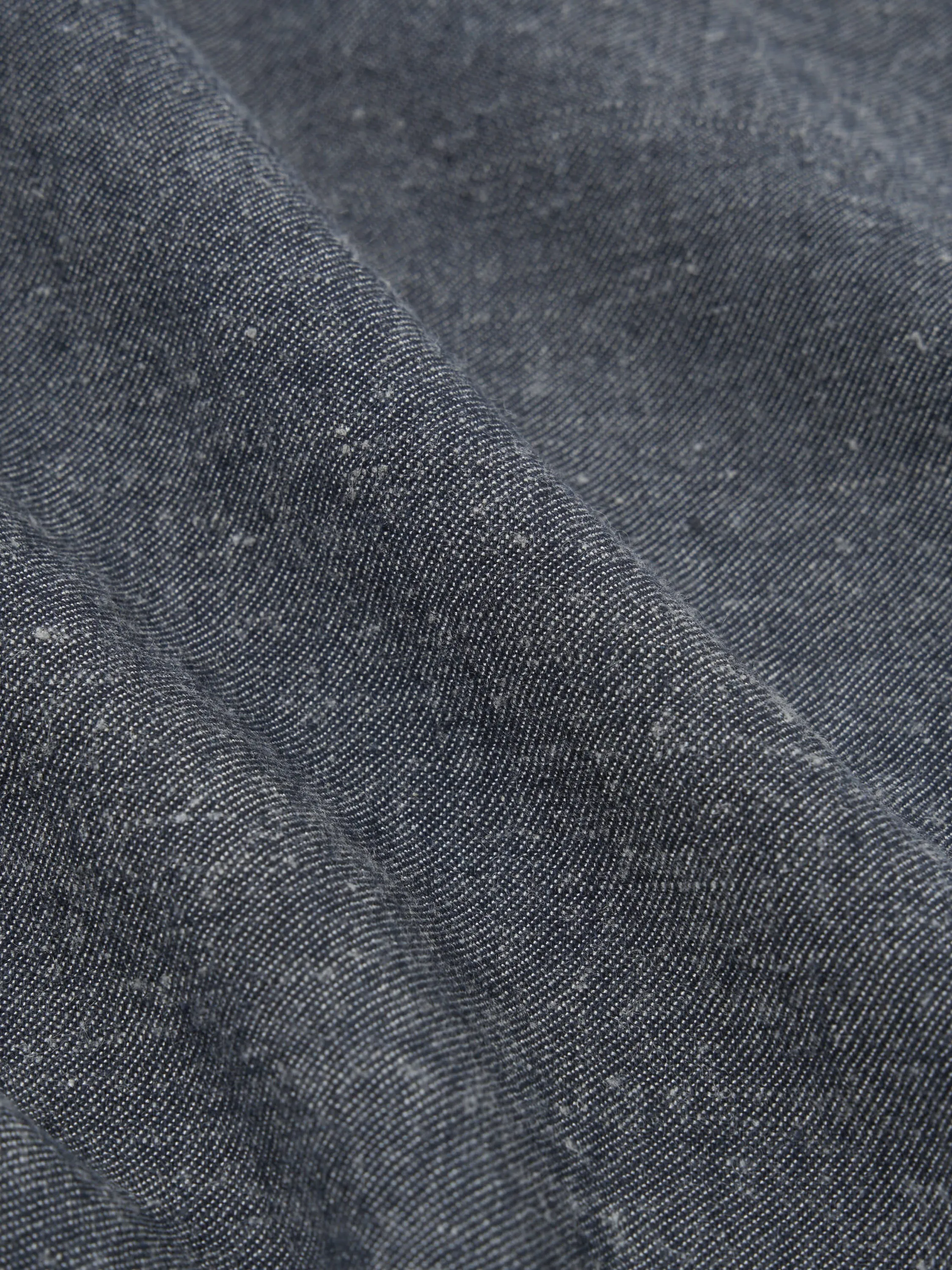 Universal Works Military Chino in Denim Lord Cotton Linen
