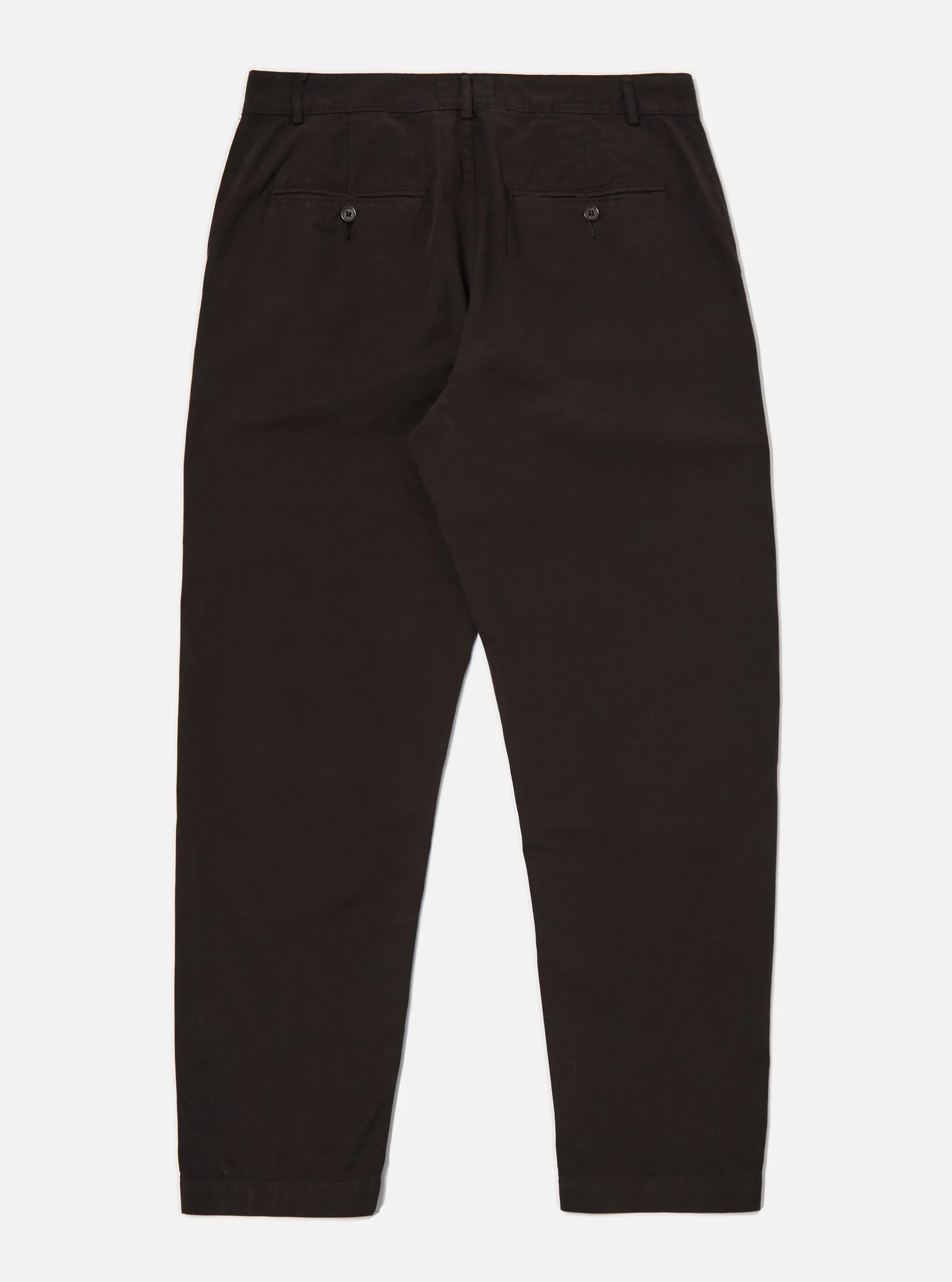 Universal Works Military Chino in Licorice Summer Canvas