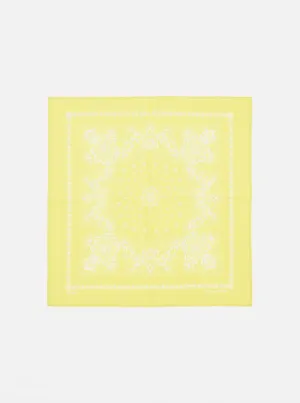 Universal Works Neckerchief in Yellow Classic Bandana