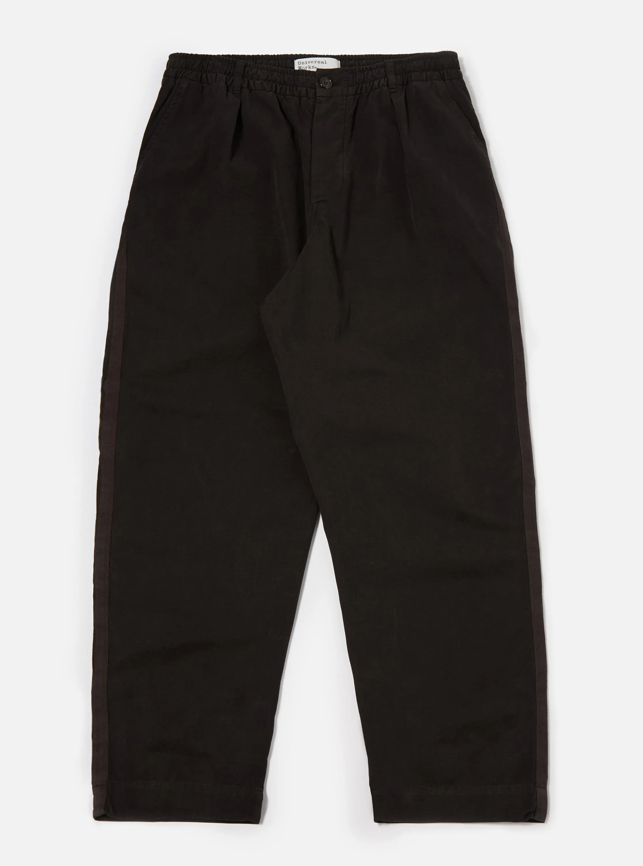 Universal Works Oxford Pant in Licorice Summer Canvas