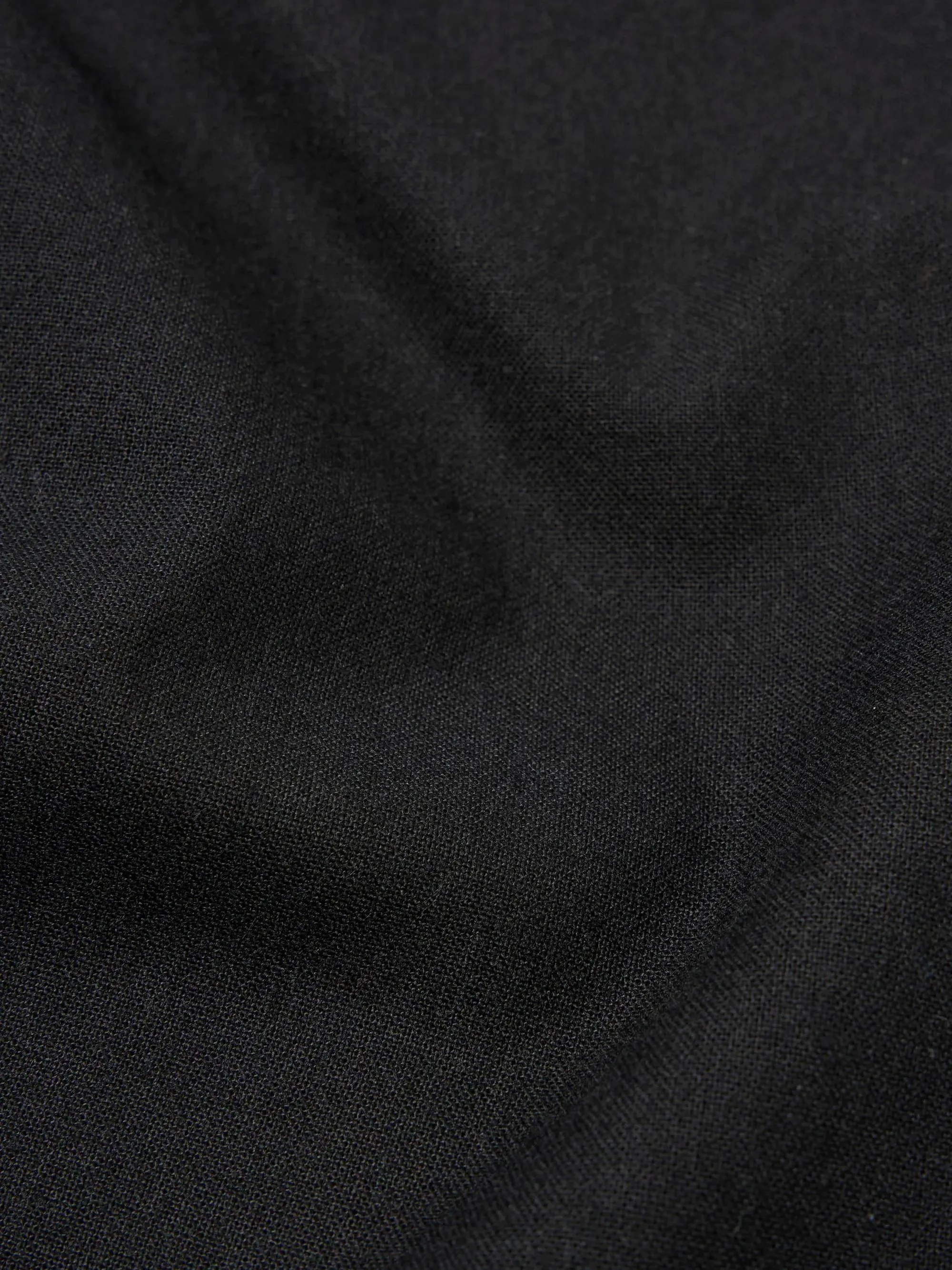 Universal Works Three Button Jacket in Black Valencia Cotton