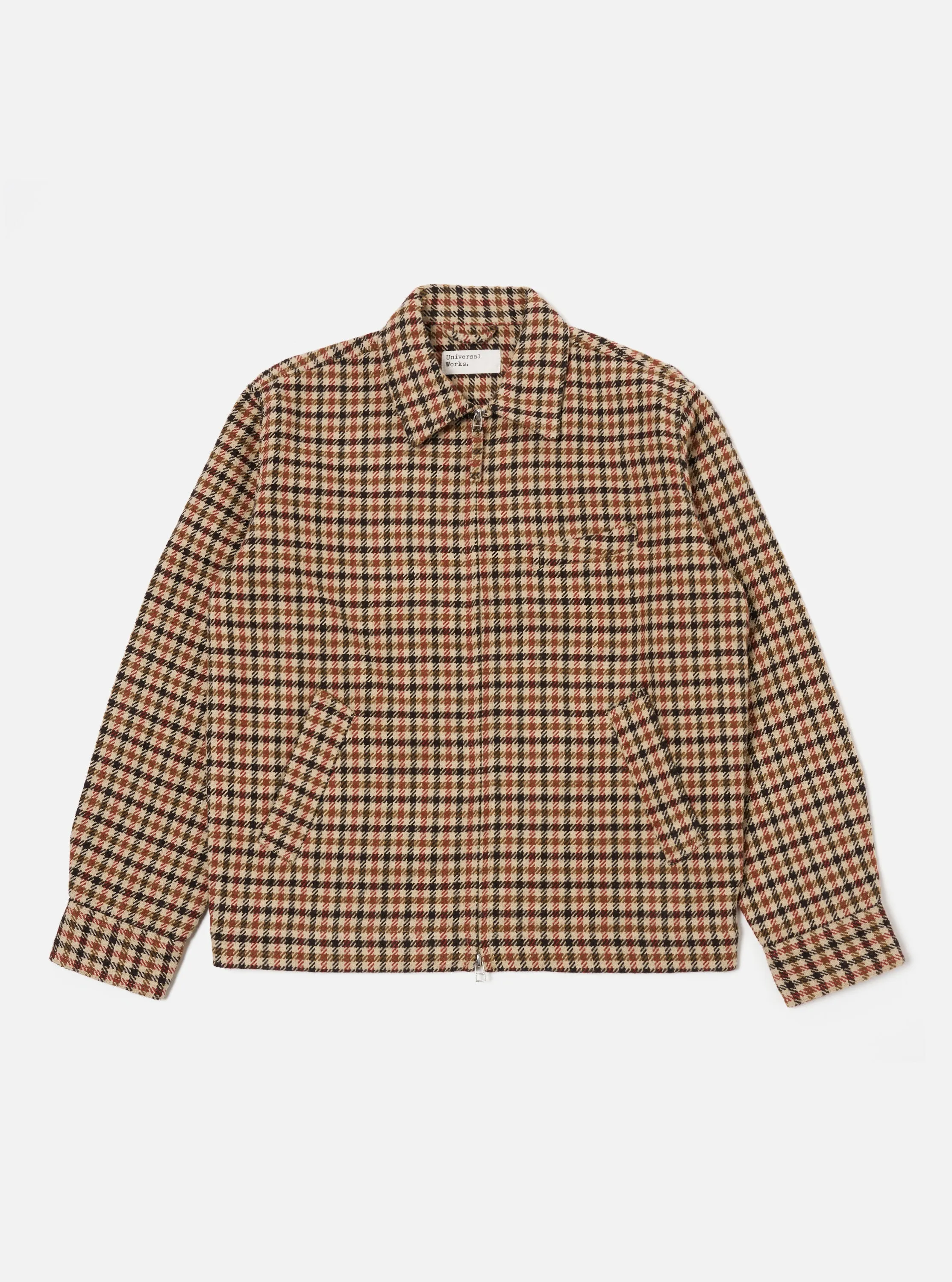 Universal Works Windcheater in Stone Columbo Recycled