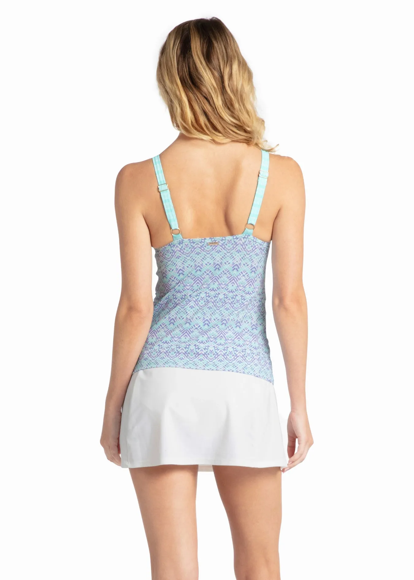 White Classic Swim Skirt